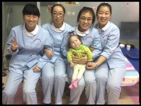 Маленькая Полина Морбе прошла курс реабилитации в Китае