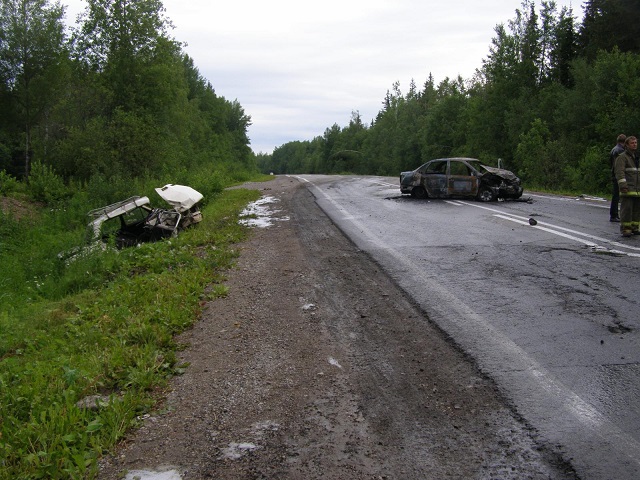 ДТП на трассе Кунгур-Соликамск 7 июля 2014