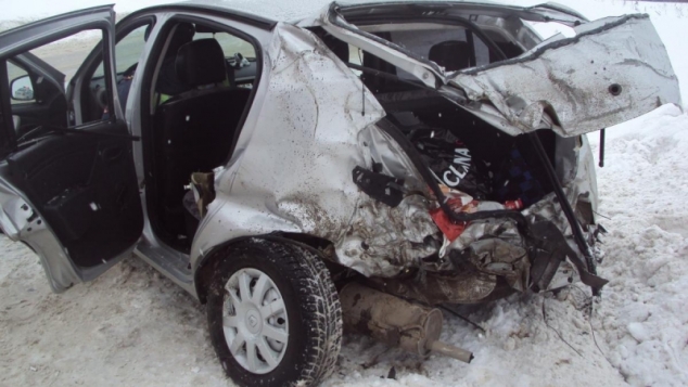 Ранено двое пассажиров на автодороге Пермь-Березники