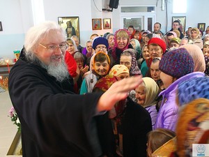 Визит епископа Никона в Никольский храм, г. Березники