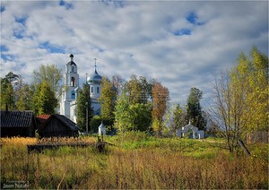 Свято-Георгиевский храм села Березники.