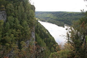 Река Вишера. Гора Ветлан