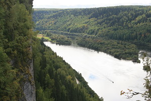 Река Вишера. Гора Ветлан