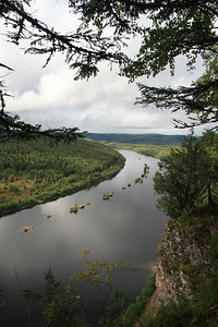 Река Вишера. Гора Ветлан