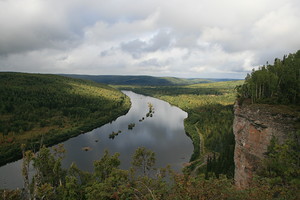 Река Вишера. Гора Ветлан