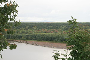 Чердынь, Колва, вдали видна гора Полют