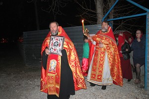 Пасхальное богослужение в Никольском храме г. Березники