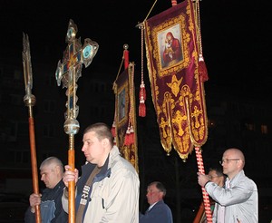 Пасхальное богослужение в Никольском храме г. Березники