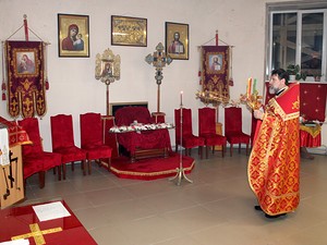 Пасхальное богослужение в Никольском храме г. Березники