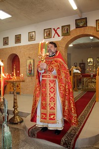 Пасхальное богослужение в Никольском храме г. Березники