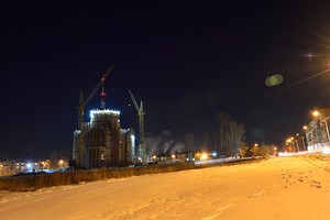 Березники. Строительство Николо-Дмитриевского храма.