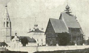 535 Церковь Собора Божьей матери каменная 1748 г. 536 деревянная зимняя 1724 г. с. Березники.